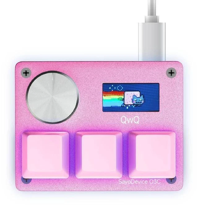 Main image of O3C Rapid Trigger Hall Effect Keyboard Suitable for OSU and Geometry DashRhythm Game Macro Keypad wi