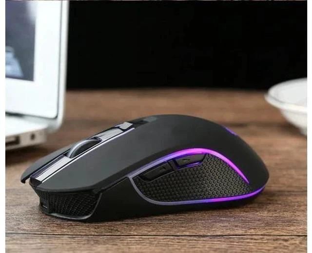 Alt view image 4 of 5 - 35@ Mouse Gaming Rechargeable X9 Wireless Silent Led Backlit Usb Optical Ergonomic Black Gaming Mouse7 Mouse Inalambrico