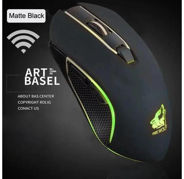 Alt view image 5 of 5 - 35@ Mouse Gaming Rechargeable X9 Wireless Silent Led Backlit Usb Optical Ergonomic Black Gaming Mouse7 Mouse Inalambrico