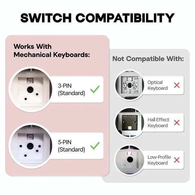 Alt view image 7 of 7 - TH99 Tri-Mode Wireless Mechanical Keyboard with 8000mAh Battery+Cream Marble 47gf Gaming Keyboard Switches
