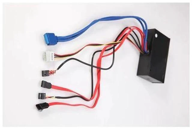 Alt view image 3 of 5 - 5.25inch Front Panel Internal PC Accessories All In 1 Media Dashboard Hub Multifuntion Card Reader Optical Drive Computer Audio