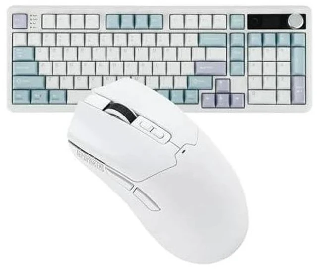 Main image of TH99 PRO 96% Mechanical Keyboard with Screen & Knob+Click Gaming Mouse Wireless 2.4Ghz/BT/Type-C