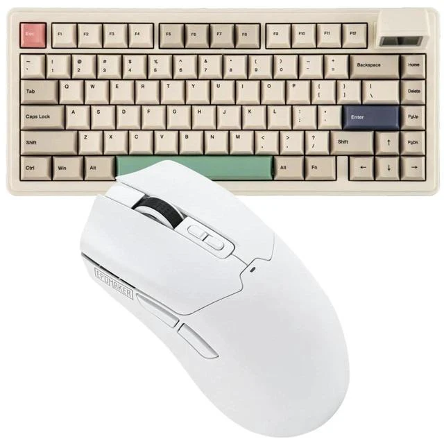 Main image of RT82 Wireless Mechanical Keyboard with Screen+Click Gaming Mouse Wireless 2.4Ghz/Bluetooth/Type-C