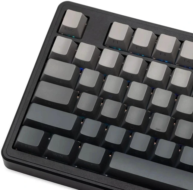 Alt view image 3 of 6 - Impact80 Tri-Mode Wireless Mechanical Keyboard,USB-C Wired, Hot-Swappable 87 Keys Gasket Mount, RGB Light Bar, 8000mAh Battery, QMK/VIA Compatible RS8 Keyboard for Windows/Mac (Ultra Black)