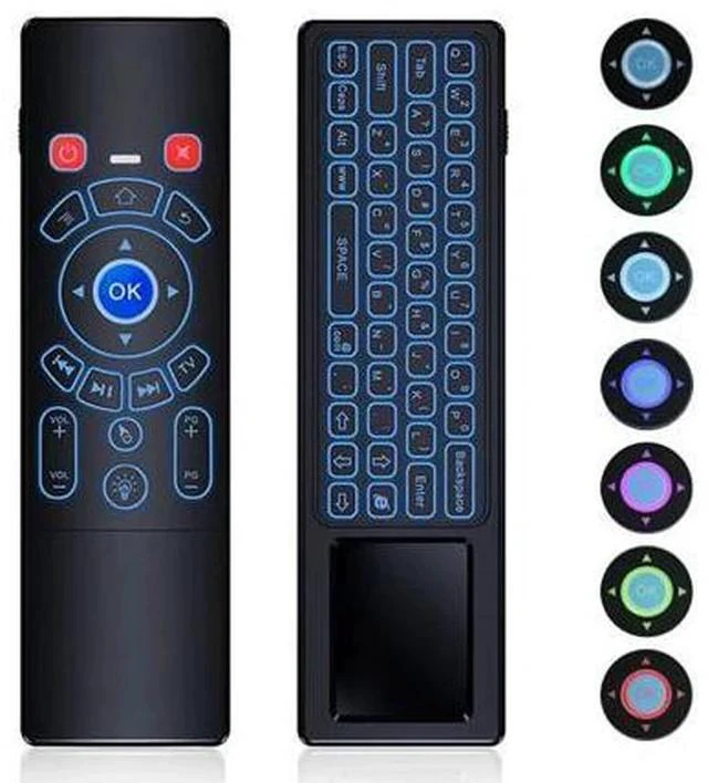 Main image of T6 Plus Backlit 2.4GHz Air mouse mini Wireless Keyboard & touchpad Remote Control for Android TV Box mini PC Projector