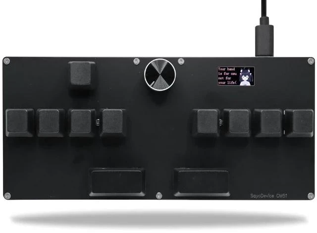 Main image of SayoDevice CM51 Rapid Trigger Keyboard for OSU!djmax... Rhythm Game with OUTEMU Hall Magnetic Linea