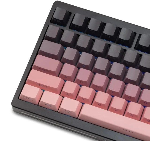 Alt view image 2 of 6 - PMOKEY P75 75% Wireless Mechanical Keyboard, Tri-Mode RGB Gaming Keyboard with Dot-Matrix Display, Aluminum Alloy Body, Volume Knob, Up to 10000mAh Battery (Pro Black)