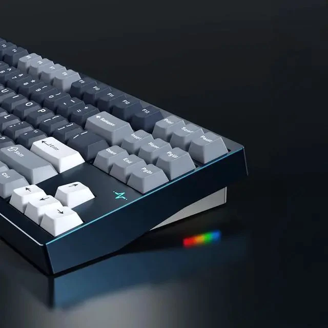 Alt view image 5 of 7 - WOBKEY Crush 80 Reboot CNC Aluminum 5-Second Quick-Release Triple-Mode Connectivity Mechanical Keyboard with Superior Acoustics (Pro Pink)