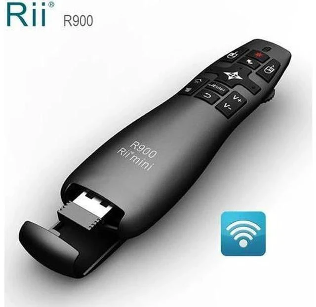 Main image of R900 2.4G Wireless Air Mouse Presenter with Laser Pointer for Office PPT Android TV Box Mini PC IPTV