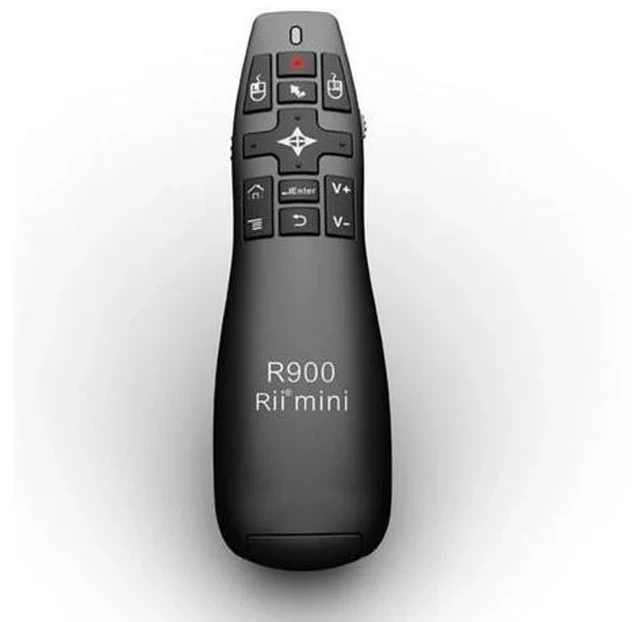 Alt view image 2 of 5 - R900 2.4G Wireless Air Mouse Presenter with Laser Pointer for Office PPT Android TV Box Mini PC IPTV