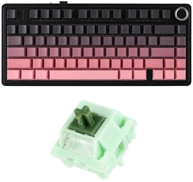 Main image of Aula F75 PRO 75% Gaming Keyboard with 70 Pieces Matcha Latte V2 Linear Switches