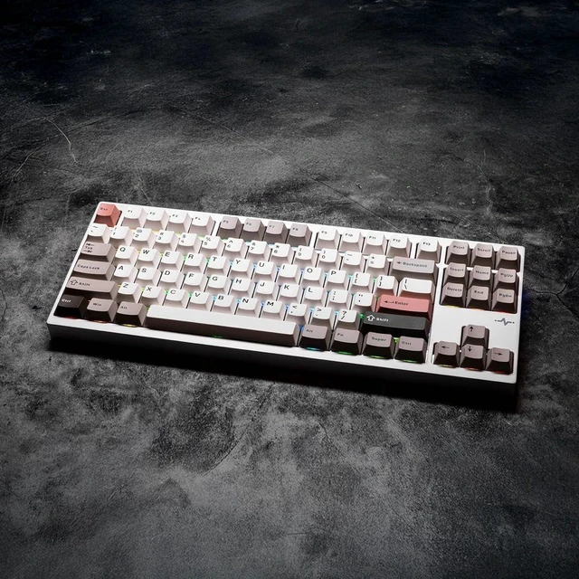 Alt view image 3 of 7 - WOBKEY Crush 80 Reboot CNC Aluminum 5-Second Quick-Release Triple-Mode Connectivity Mechanical Keyboard with Superior Acoustics (Pro Champagne Gold)