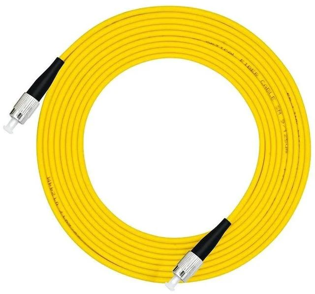 Main image of 30M Fiber Optic Cable Jumper - 100ft FC to FC, Single-Mode 9/125, Simplex Patch Cord