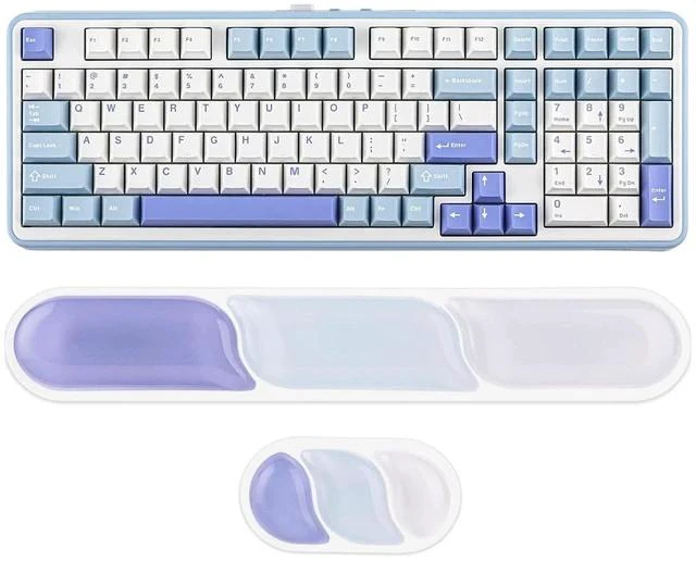 Main image of TH99 Tri-Mode Wireless Mechanical Keyboard with 8000mAh Battery+CloudGel Wrist Rest for Keyboard and Mouse