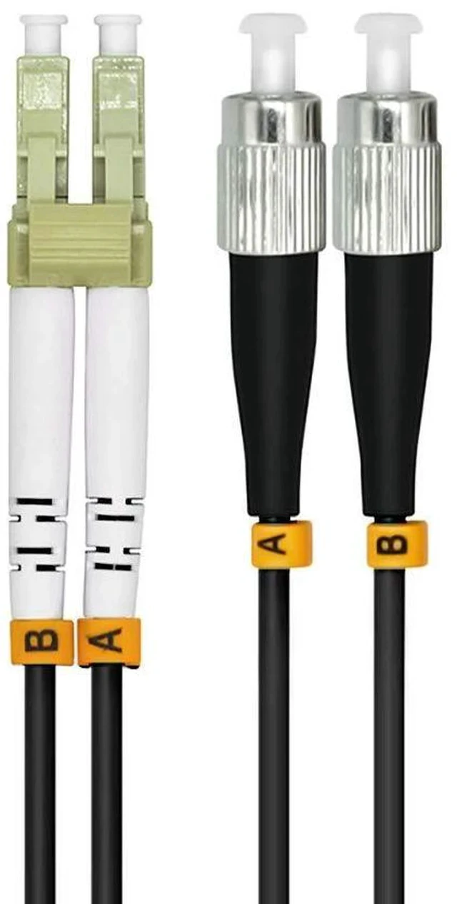 Alt view image 2 of 2 - 75m LC to FC 10G OM3 Outdoor Armored Duplex 50/125 Fiber Optic Cable Jumper Optical Patch Cord Multimode 75meters 245ft LC-FC