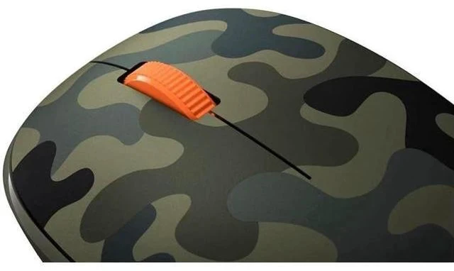 Alt view image 3 of 5 - Bluetooth Mouse - Forest Camo. Compact Comfortable Design Right/Left Hand Use 3-Buttons Wireless Bluetooth Mouse for PC/Laptop/Desktop Works with for Mac/Windows Computers