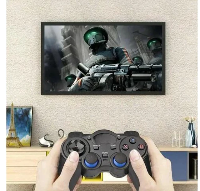 Alt view image 2 of 7 - 2.4G Wireless Gamepad Controller Bluetooth Vibration Gamepad Wireless Joystick With Nano Receiver For Android Tablet Phone PC