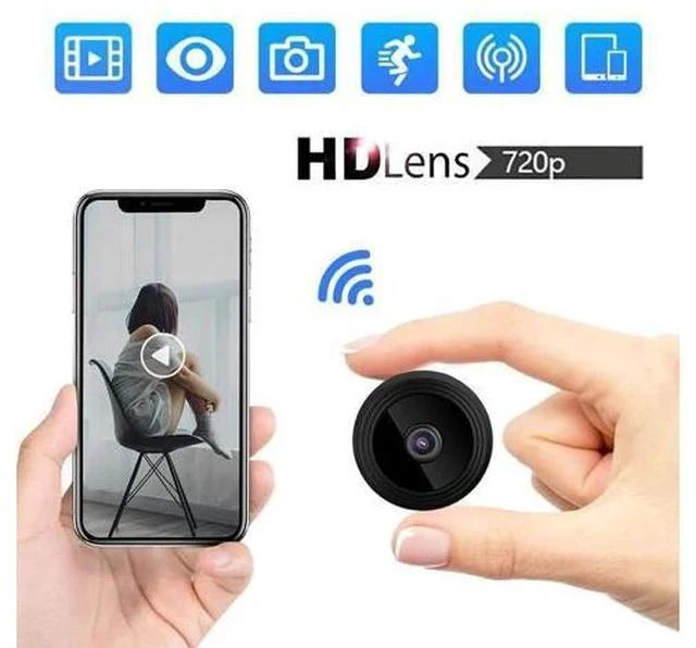 Main image of IP WIFI Wireless Camera Camcorder Wireless Home Security DVR 720P Night Vision Device Action Camera With Magnetic Bracket