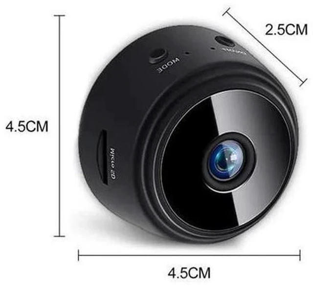 Alt view image 2 of 5 - IP WIFI Wireless Camera Camcorder Wireless Home Security DVR 720P Night Vision Device Action Camera With Magnetic Bracket