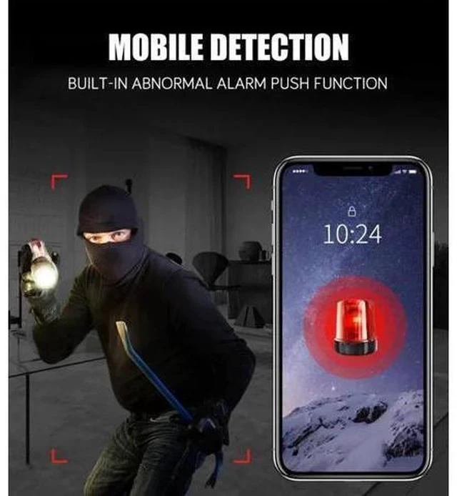 Alt view image 5 of 5 - IP WIFI Wireless Camera Camcorder Wireless Home Security DVR 720P Night Vision Device Action Camera With Magnetic Bracket