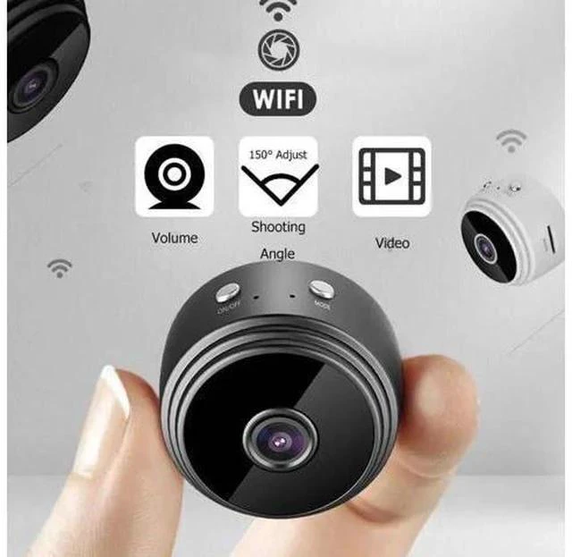 Alt view image 4 of 5 - IP WIFI Wireless Camera Camcorder Wireless Home Security DVR 720P Night Vision Device Action Camera With Magnetic Bracket