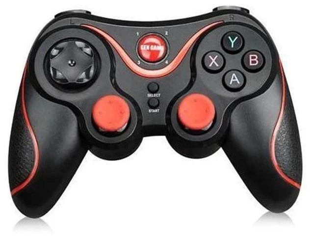 Main image of Bluetooth Gamepad for Android Wireless Joystick Gaming Controller Black for Android Smartphone Android Tv Box