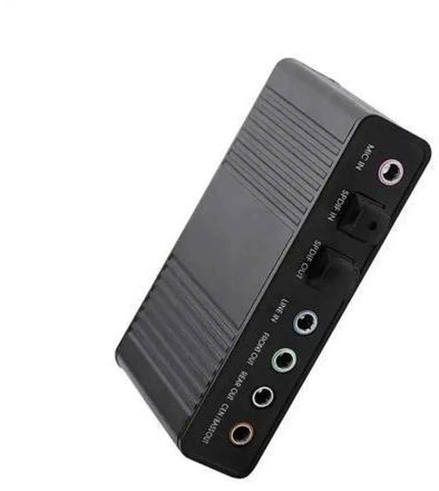 Alt view image 3 of 5 - 5.1 Channel Sound Card USB External Digital Optical SPDIF Audio Output Adapter for PC Computer