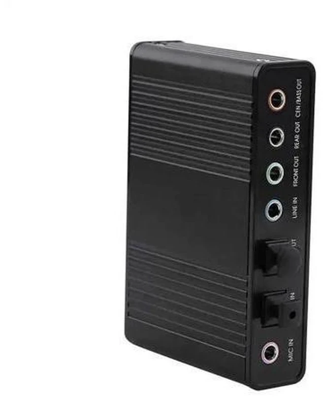 Alt view image 5 of 5 - 5.1 Channel Sound Card USB External Digital Optical SPDIF Audio Output Adapter for PC Computer