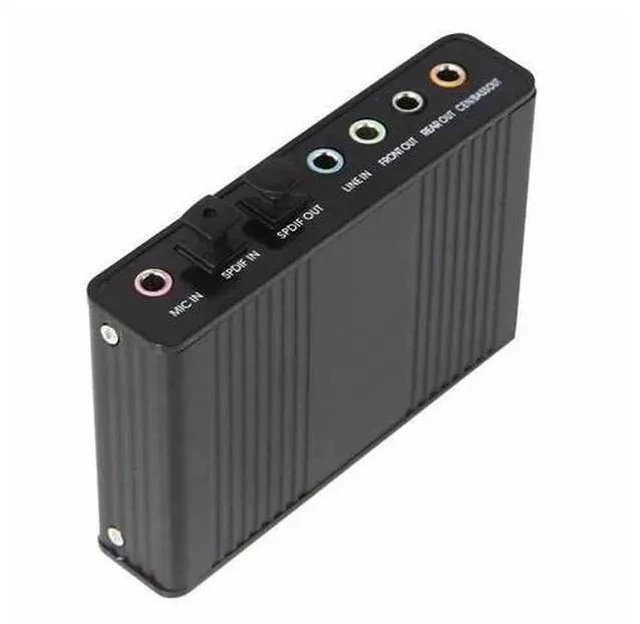 Main image of USB Sound Card 6 Channel 5.1 SPDIF Optical Digital Sound Card Stereo Audio Adapter For PC Computer Laptop