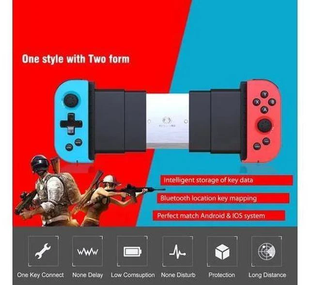Alt view image 2 of 5 - Arrival Wireless Telescopic Bluetooth Game Controller Wireless Gamepad Joystick For Android IOS Phone With USB Cable