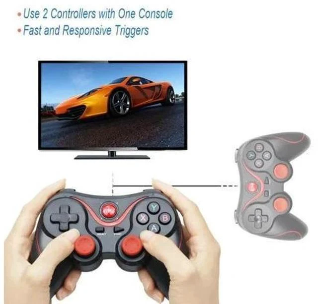 Alt view image 4 of 7 - X3 Wireless Joystick Bluetooth 3.0 Gamepad Gaming Controller Gaming Remote Control for Tablet PC Android Smart mobile phone