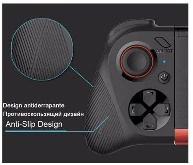 Alt view image 3 of 7 - 050 Wireless Game Pad Bluetooth Gamepad Controller Mobile Trigger Joystick For iPhone Android Cell Phone PC Smart TV Box
