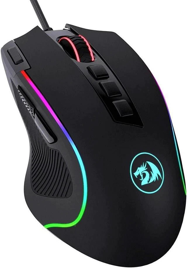 Main image of M612 Predator Rgb Gaming Mouse, 8000 Dpi Wired Optical Gamer Mouse With 11 Programmable Buttons & 5 Backlit Modes, Software Supports Diy Keybinds Rapid Fire Button