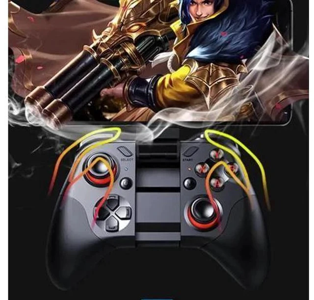 Alt view image 3 of 7 - 054 Bluetooth Gamepad Mobile Joypad Android Joystick Wireless VR Controller for Smartphone Tablet PC Phone