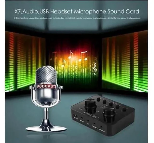 Main image of USB 2.0 External Sound Card Virtual 7.1 Channel 3D Mini Audio Adapter For Microphone Headphone USB C Type C Sound Card