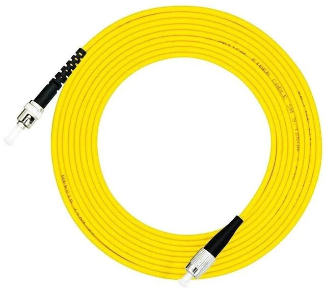 Main image of 30Meters 100ft FC to ST Fiber Optic Cable Jumper Optical Patch Cord Simplex Single-Mode 9/125 FC-ST