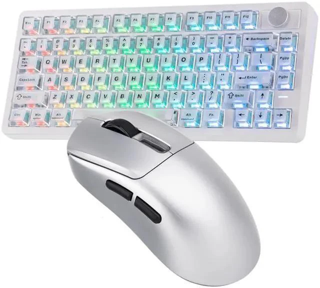Main image of HE75 V2 Hall Effect Gaming Keyboard+NEX Pro Wireless Gaming Mouse with RGB Charging Dock