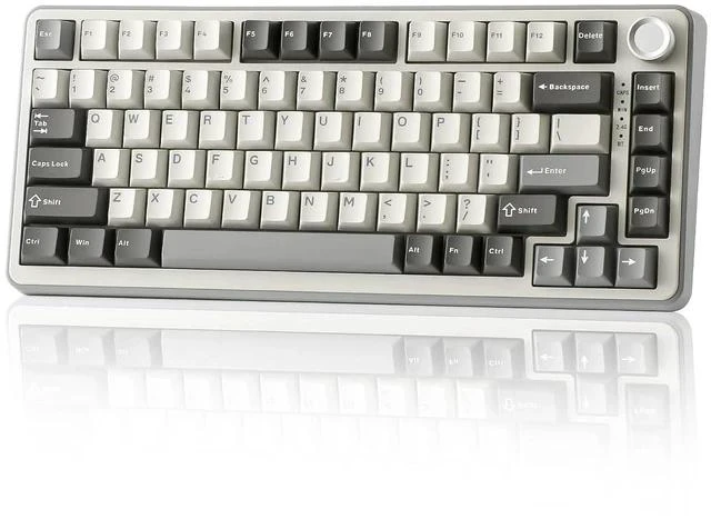 Main image of B75 PRO Wireless Mechanical Keyboard,75% Layout with Knob,Hot Swap Gasket Custom Structure,Creamy Pr