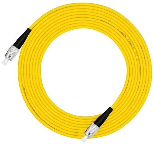 Alt view image 2 of 2 - 100M 328ft Fiber Optic Cable Jumper - Optical Patch Cord, Simplex Single-Mode 9/125 FC-FC