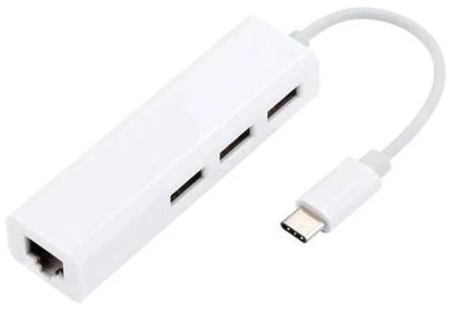 Alt view image 6 of 7 - 2021 NEW USB 3.1 HUB Type C to USB Splitter RJ45 Ethernet Lan Adapter Hub Thunderbolt 3 USB-C Dock Adapter For Macbook PC
