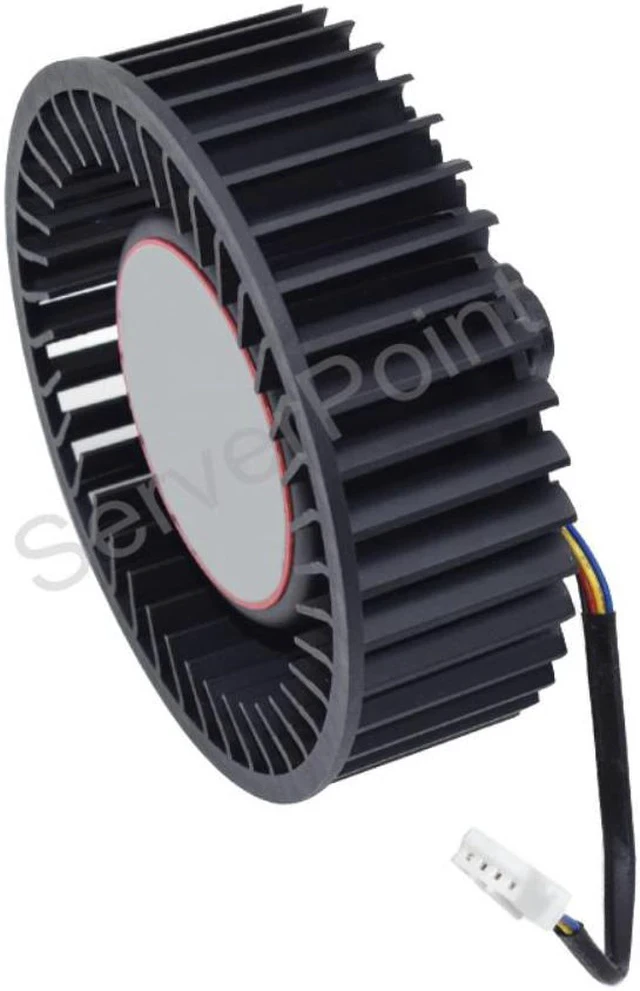 Alt view image 2 of 4 - Well Tested Cooler DC12V 1.20A 75mm Four Pins Cooling Fan PLB07525B12HH For MSI RX Vega 56 8GB /RX Vega 64 8GB Video Card Fan