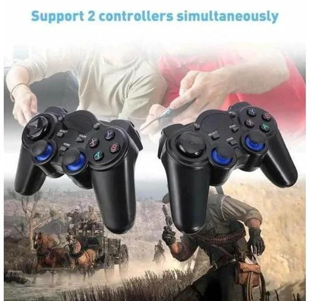 Alt view image 3 of 7 - 2.4G Wireless Gamepads For PS3 Windows Android Full Function Controller For Mobile Phone Joysticks Gamer Controller