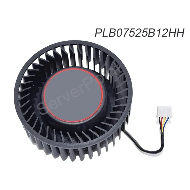Alt view image 3 of 4 - Well Tested Cooler DC12V 1.20A 75mm Four Pins Cooling Fan PLB07525B12HH For MSI RX Vega 56 8GB /RX Vega 64 8GB Video Card Fan
