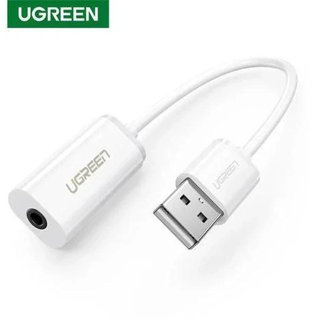 Main image of Sound Card External 3.5mm USB Adapter USB to Headphone Speaker Audio Interface for Computer PS4 USB Sound Card