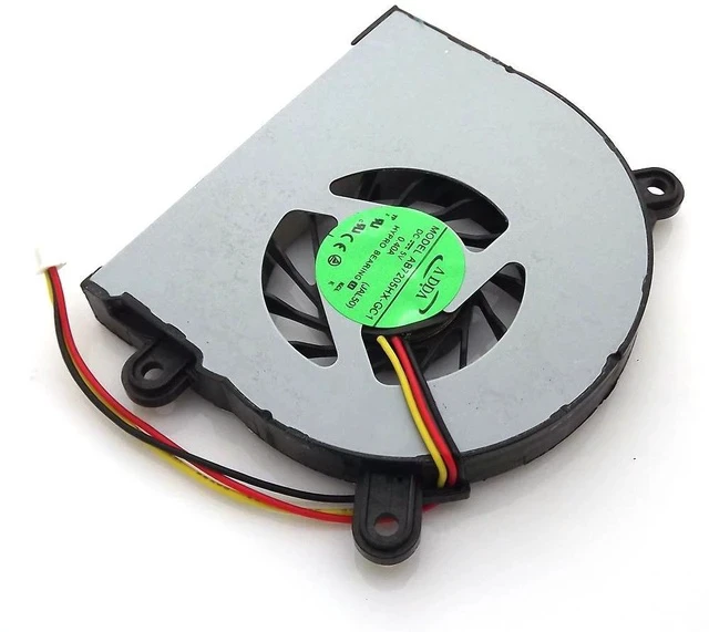 Alt view image 2 of 6 - AB7205HX-GC1 (JAL50) DC5V 0.40A For CLEVO 7872 C4500 MSI S6000 X600 Laptop CPU Cooler Cooling Fan
