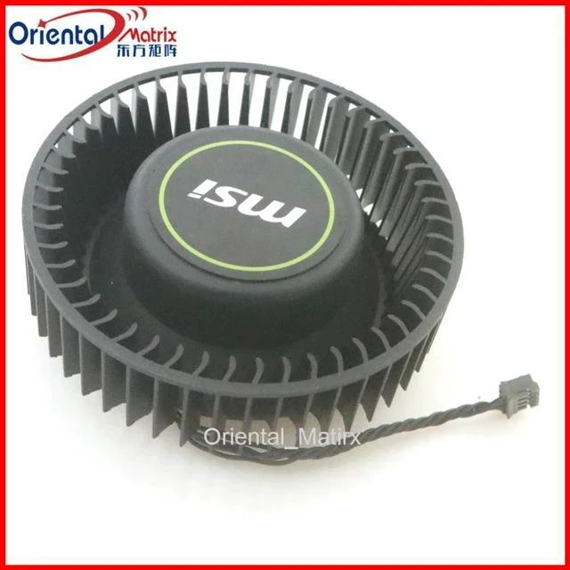Main image of PLB08025B12HH DC12V 2.50A 80mm For MSI RTX3090 24GB AERO Graphics Card Cooling Fan 4Wire 4Pin