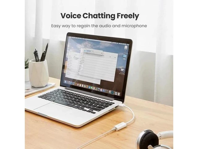 Alt view image 7 of 7 - Sound Card External 3.5mm USB Adapter USB to Headphone Speaker Audio Interface for Computer PS4 USB Sound Card