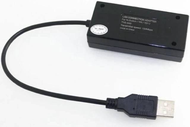 Alt view image 2 of 6 - 2017 Nintendo Switch Network Adapter USB 3.0 To Ethernet RJ45 Lan Gigabit Adapter for 100/1000 Mbps Ethernet Supports