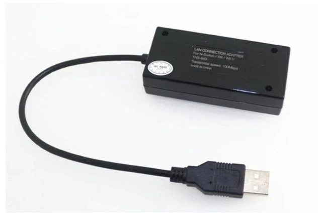 Alt view image 5 of 6 - 2017 Nintendo Switch Network Adapter USB 3.0 To Ethernet RJ45 Lan Gigabit Adapter for 100/1000 Mbps Ethernet Supports