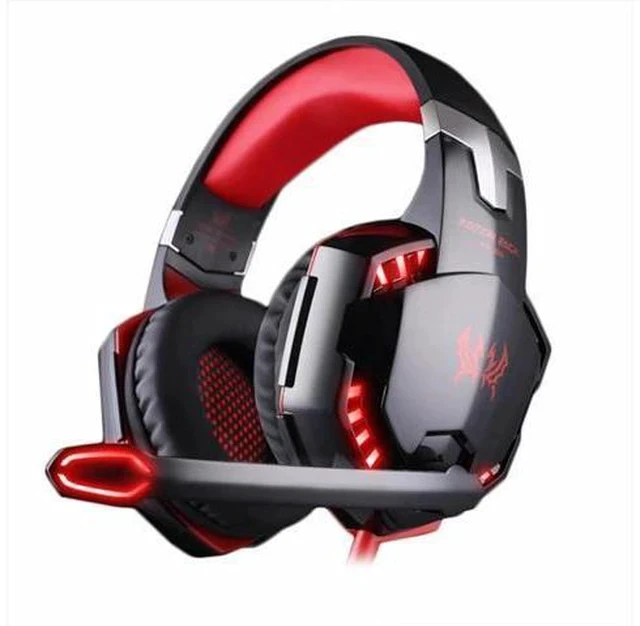 Alt view image 5 of 7 - Headset over-ear Wired Game Earphones Gaming Headphones Deep bass Stereo Casque with Microphone for PS4 new xbox PC Laptop gamer